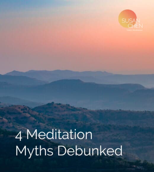 4 Meditation Myths Debunked